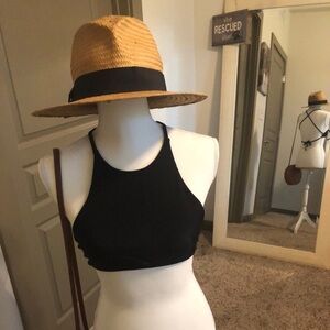 Black nasty gal bikini top size medium